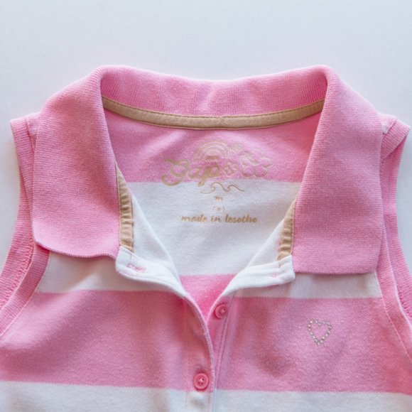 ✨✨3/$25 Girl's GAP Polo Shirt Size 8 - Picture 3 of 4